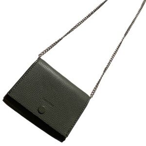 Calvin Klein Chainlink Strap Olive Green Wallet Purse